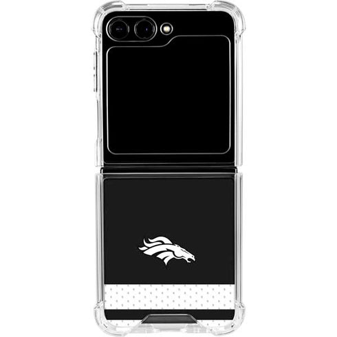 NFL Denver Broncos Shutout Galaxy Z Flip6 Clear Case